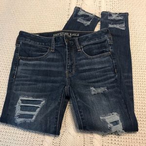 American Eagle distressed jeans